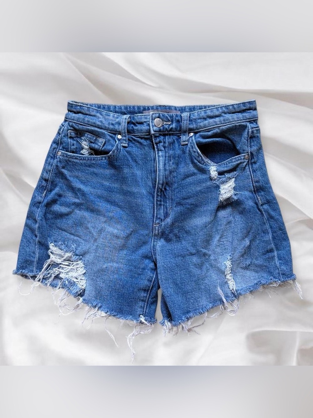 Joe’s Jeans Distressed Cut Off Denim Shorts